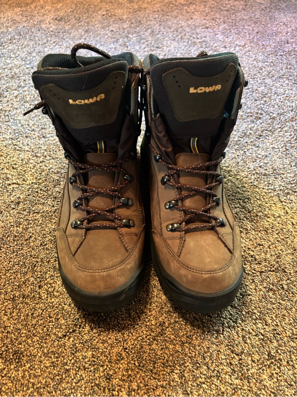 LOWA Renegade GTX Mid Men's Hiking Boots US 11.5 M Outdoor Ranger Woods Nature
